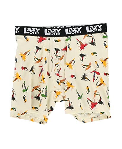 LazyOne Männer Boxershorts Fly Fishing Gr. XL von Lazy One