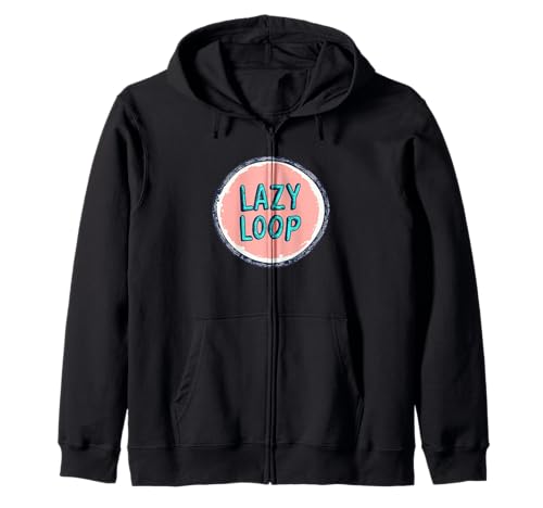 Lustiges Lazy Loop Kostüm für Erwachsene und Kinder Kapuzenjacke von Lazy Outfit