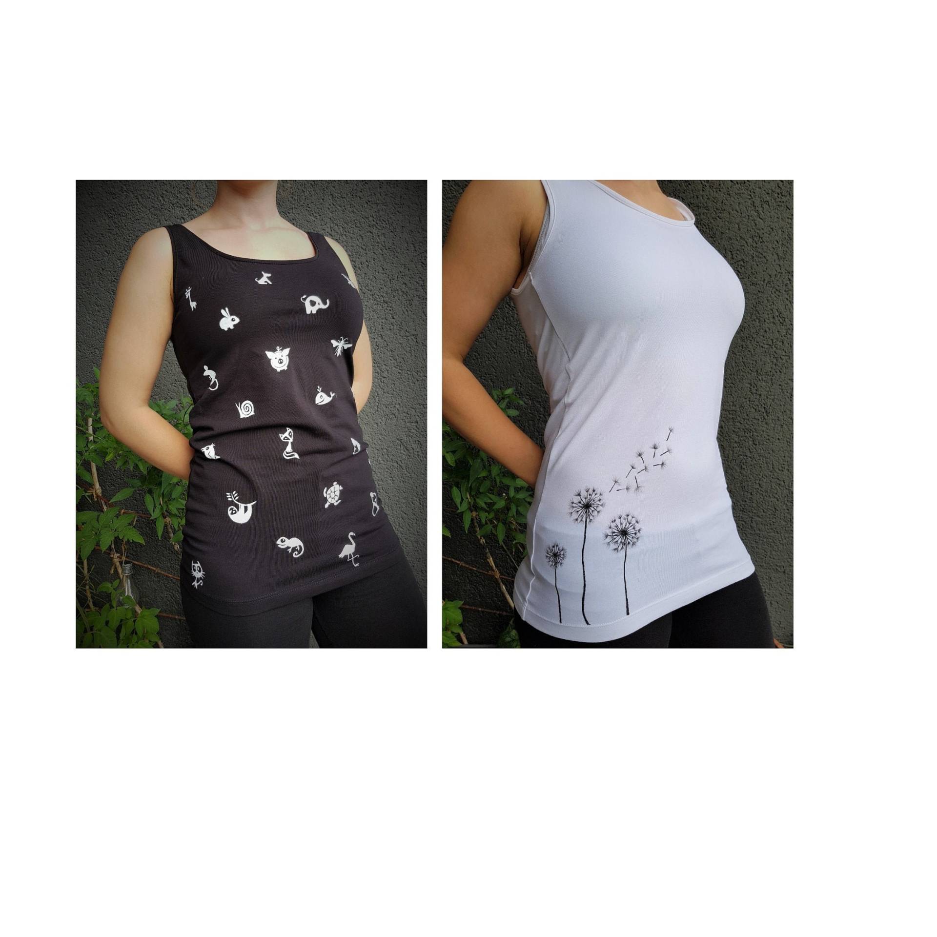 Handbemalte T-Shirts von LazyCanvas