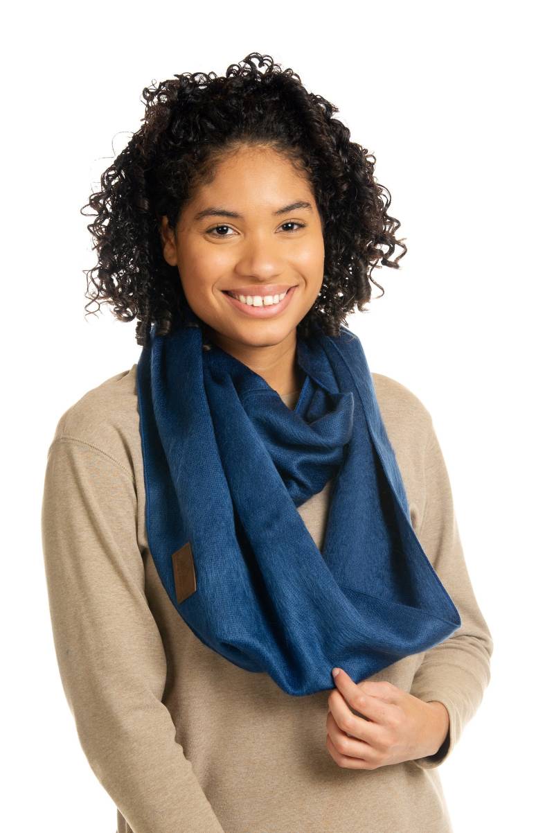 Schlupfschal Aus Alpakawolle Leichter, Weicher Schlauchschal - Fair Trade Schlupfschal Aus Alpakawolle Leichter, Weicher Schlauchschal - Fair Trade von LazyLlamaEcoWear