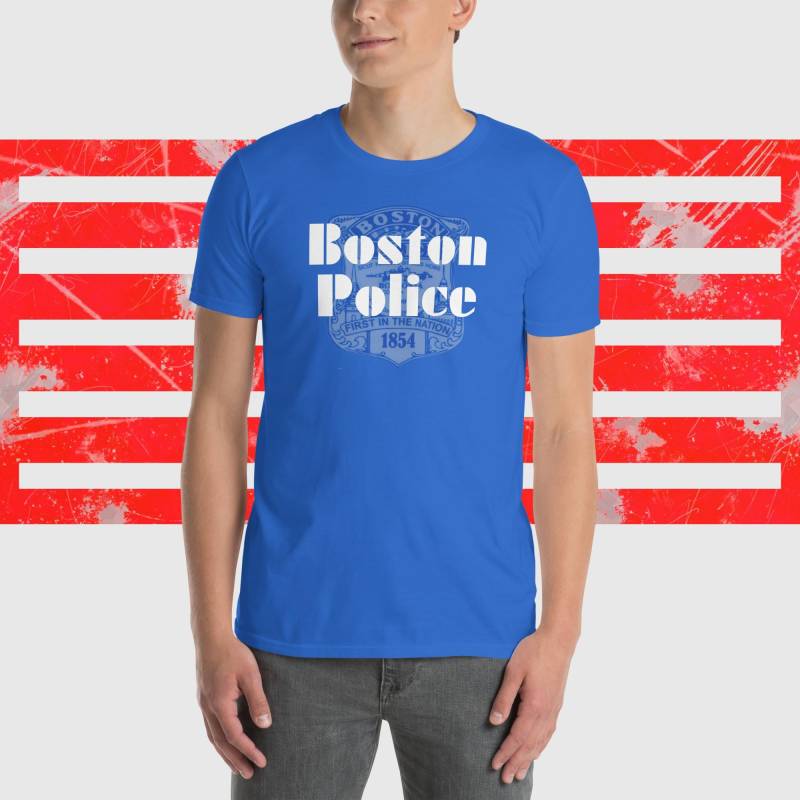 Boston Polizei Shirt Jahrgang Bpd T Boston Polizei Shirt Jahrgang Bpd T von LazySlothApparel