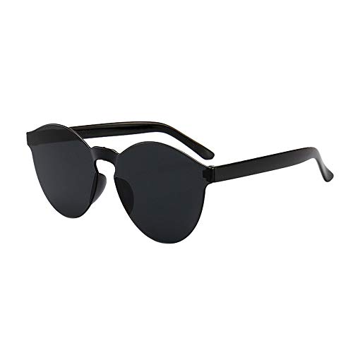 Lazzboy Frauen Männer Mode Klar Retro Sonnenbrillen Outdoor Rahmenlose Brillen Vintage Polarisierte Sonnenbrille Für Damen Herren Schutz Ultraleicht Rahmen(M) von Lazzboy