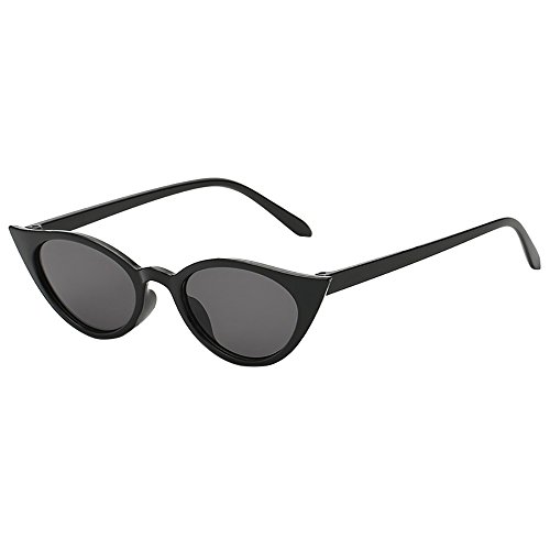 Lazzboy Frauen-mann-weinlese-katzenauge-unregelmäßige Form-sonnenbrille Eyewear Retro Unisex Damen Triangle Sonnenbrille Brillen Katzenauge Jahrgang Cat Eye Sonnenbrillen(F) von Lazzboy