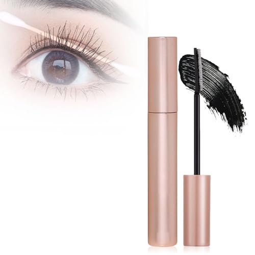 Lengthening And Curling Long-lasting Mascara, Wimperntusche Wasserfest, Lash Growth Enhancing Formula with Curling Effect, haarmascara, Smudge-Proof for Defined Lashes (Schwarz) von Lbotr