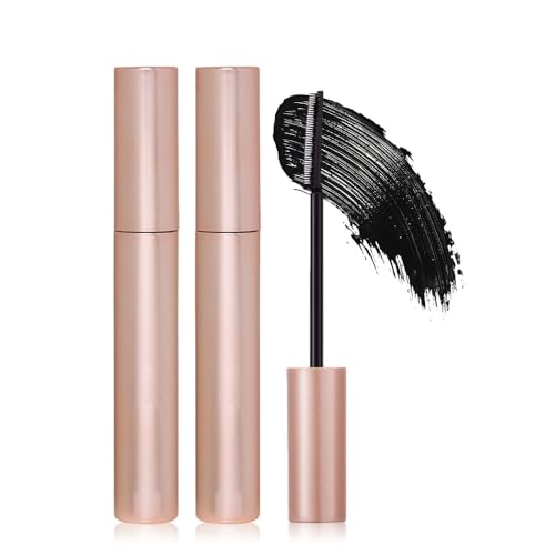 Lengthening And Curling Long-lasting Mascara, Wimperntusche Wasserfest, Lash Growth Enhancing Formula with Curling Effect, haarmascara, Smudge-Proof for Defined Lashes (Schwarz + Wimpernzange) von Lbotr