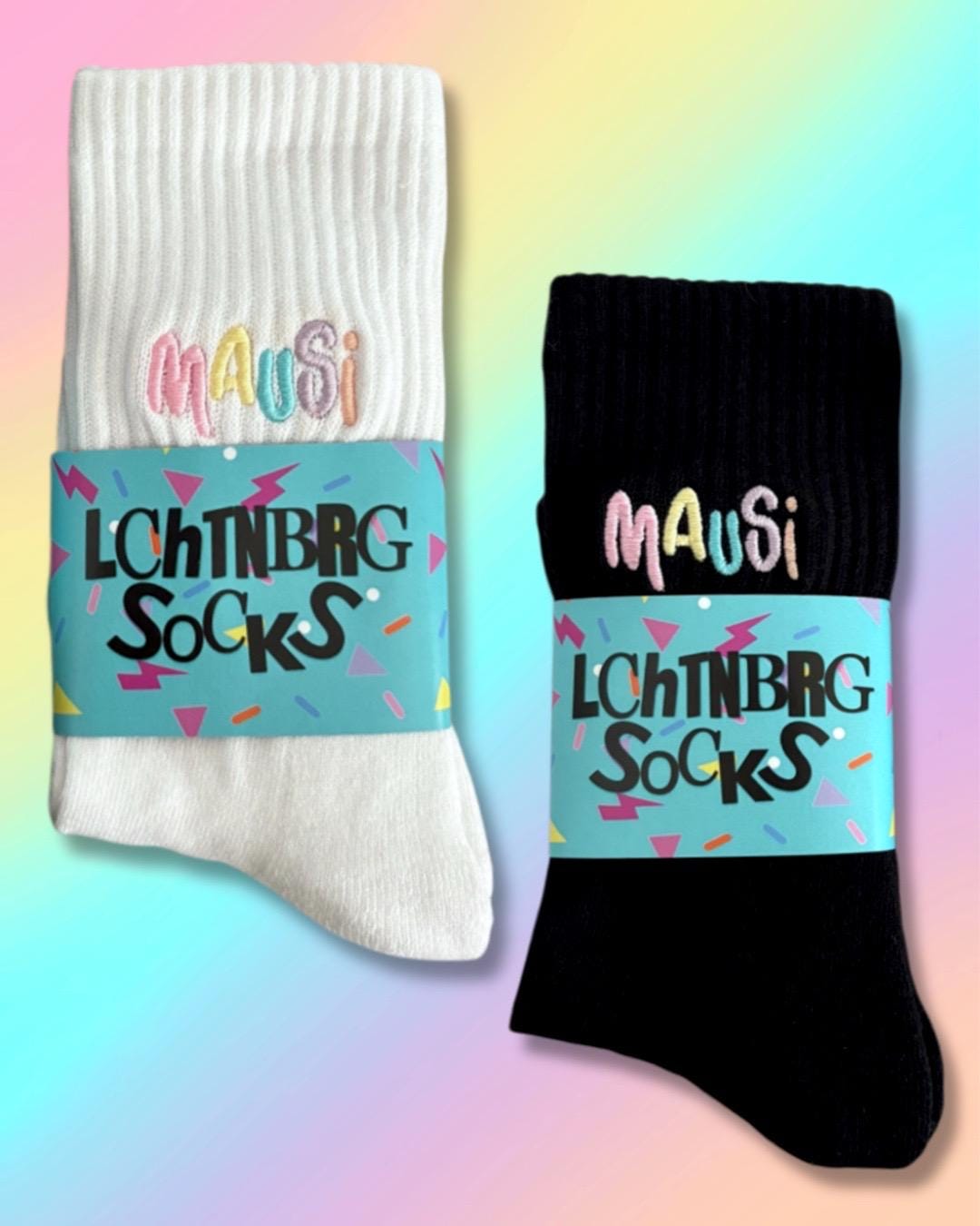 Tennissocken „Mausi" von Lchtnbrg
