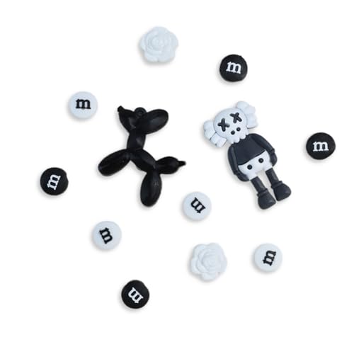 Schuhanhänger für Mädchen und Jungen, niedlicher Schuhanhänger, PVC, Schuhzubehör für Jungen und Mädchen, Erwachsene, Sesam t, 1-1.5in/1.4-2.4in von Lckaey
