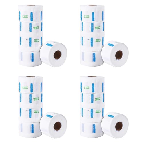 Lckiioy 4X 5 Hals Haare Schneiden Kragen RüSchen Streifen Rolle Papier Salon Friseur Entsorgen von Lckiioy