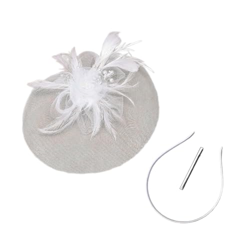 1920er Jahre Blumen Haarspangen Für Frauen Flapper Kopfschmuck Zubehör Für Cosplay Party Elegante Perlen Gefiederte Haarspangen von Ldabrye