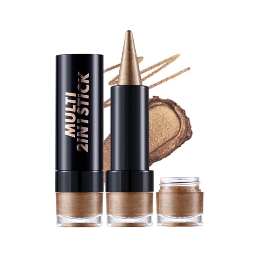 2-in-1 Perlglanz-Lidschatten und Eyeliner haften hochpigmentiertes, präzises Augen-Make-up für einfache Anwendung, tägliches Augen-Make-up 2-in-1 Perlglanz-Lidschatten und Eyeliner haften hochpigmentiertes, präzises Augen-Make-up für einfache Anwendung, tägliches Augen-Make-up von Ldabrye