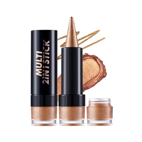 2-in-1 Perlglanz-Lidschatten und Eyeliner haften hochpigmentiertes, präzises Augen-Make-up für einfache Anwendung, tägliches Augen-Make-up 2-in-1 Perlglanz-Lidschatten und Eyeliner haften hochpigmentiertes, präzises Augen-Make-up für einfache Anwendung, tägliches Augen-Make-up von Ldabrye