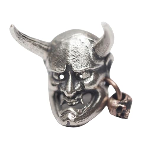 2pcs Mystische Oni Inspirierte Ohrstifte Glatte Rand Design Irritierender Resistenter Kirsite Körperschmuck Unisex Geschenk Leichter Gotischer Schmuck Für Frauen von Ldabrye