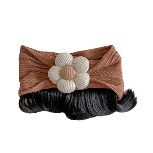 Baby Mädchen Blume Haarteil Stirnband Neujahr Haarschmuck Cosplay Kopfschmuck Elastisches Haarband Schöne Fotografie Requisiten von Ldabrye