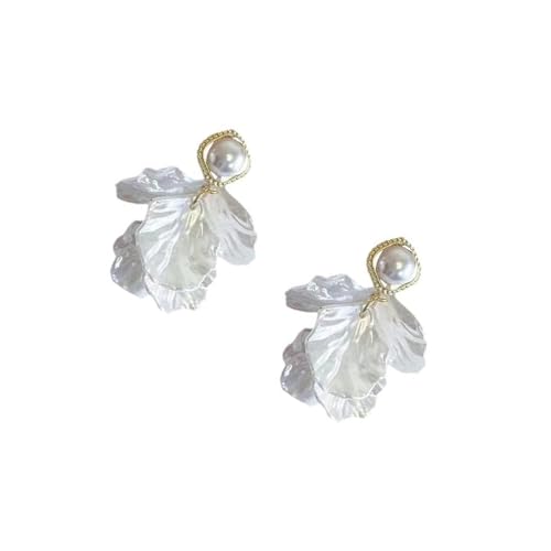 Blumenform Statement Ohrringe Moderne Ohrschmuck Frau Stollen Ohrring Gemischte Materialien Für Verschiedene Anlässe Vintage Perlen Ohrringe Geeignet von Ldabrye