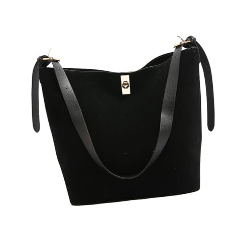 Damen Umhängetasche PU Leder Crossbody Taschen Fahrt Handtasche Mit Verstellbarem Riemen Lässiger Eimer Eimer Geldbörse Für Den Täglichen Gebrauch Große Kapazität Handtasche von Ldabrye