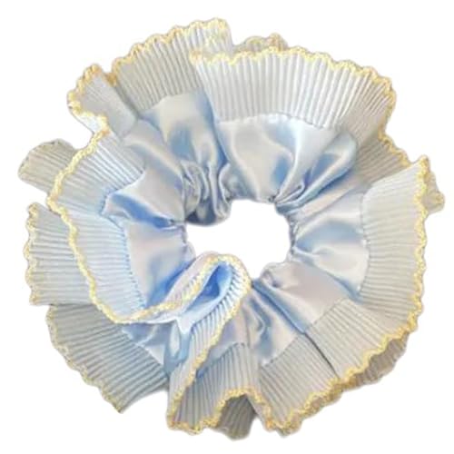 Doppelschicht Haar Risshöfe Großer Französischer Stil Elastischer Haare Knackige Bobbles Für Verschiedene Frisuren Geeignet von Ldabrye