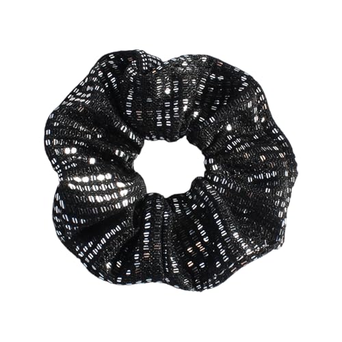 Elegante Haargummis mit Pailletten verziert, modisches Haripieces, elastisches Haargummi für Damen und Mädchen von Ldabrye