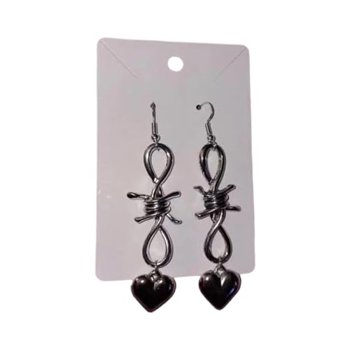 Elegante Kirschen Ohrringe Herz Drop Ohrring Fashion Statement Mode Kirschen Schmuck Perfekt Für Stilvolle Outfits Trendy Für Frauen von Ldabrye