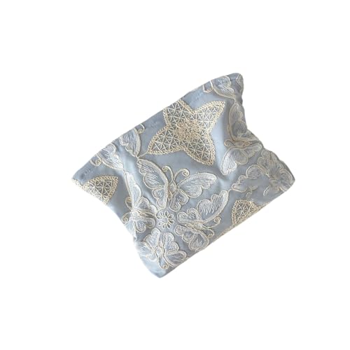 Ldabrye Elegante Schmetterlings Kosmetik Organisatoren Mit Undtzeigende Auskleidung Räumliche Kompartimente Tragbare Handheld Tasche Für Frauen Reisen Wesentliche Tragbare Quadratpanzer von Ldabrye