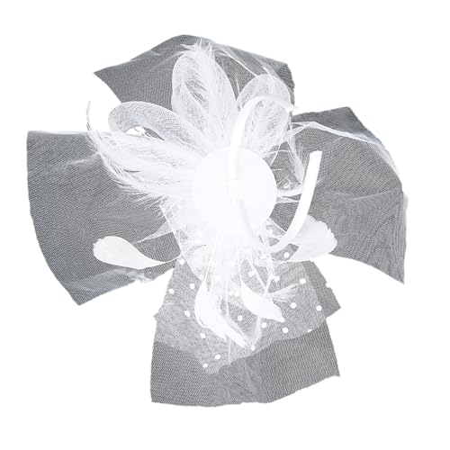 Eleganter Fascinator Stirnbänder Lustige Mädchenhut Kopfbedeckung Schönes Haarstück Für Hochzeiten Und Partys Eleganter Fascinator Stirnbänder Lustige Mädchenhut Kopfbedeckung Schönes Haarstück Für Hochzeiten Und Partys von Ldabrye