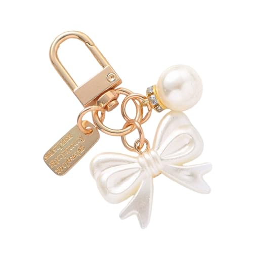 Eleganter Herz-Schlüsselanhänger mit Perlen, trendige Perlen und Metalllegierung, Rosen-Herz-Schlüsselanhänger, Verzierung für Mode-Liebhaber Eleganter Herz-Schlüsselanhänger mit Perlen, trendige Perlen und Metalllegierung, Rosen-Herz-Schlüsselanhänger, Verzierung für Mode-Liebhaber von Ldabrye