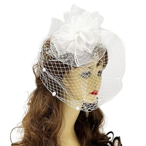 Eleganter Schwarzer Fascinator Mit Netzblume Und Haarspangen Kopfschmuck Einzigartiger Haarschmuck Für Frauen Und Mädchen von Ldabrye
