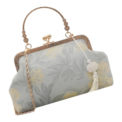 Gemusterte Umhängetasche Für Frauen Hoboes Tasche Trendige Abendmumpen Geldbörse Chinesische Stile Handtasche Crossbody Taschen Abend Clutches von Ldabrye