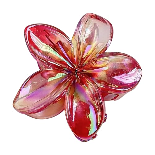 Haarklammer mit Prinzessinnen-Motiv, schöne Plumeria-Haarspangen, starker Halt, Haarnadel für Mädchen von Ldabrye