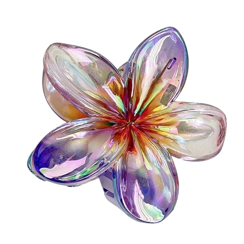 Haarklammer mit Prinzessinnen-Motiv, schöne Plumeria-Haarspangen, starker Halt, Haarnadel für Mädchen von Ldabrye