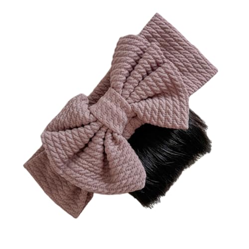 Haarteil für Neugeborene, für Babys, Mädchen, Cosplay, Haarband mit schöner Schleife, Pony, Dekoration, Festival-Haarschmuck von Ldabrye