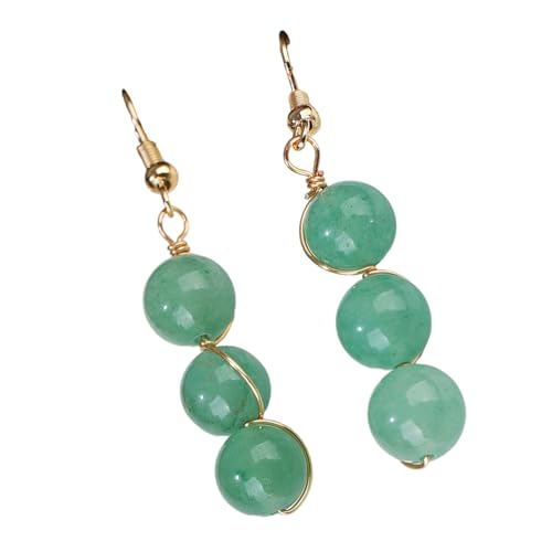 Handgefertigte Amethyst Drop Ohrringe Mit Goldenen Ketten Leichter Hangle Schmuck Für Frauen Für Büro & Partys Einzigartiger Natursteinperlen Schmuck Handgefertigte Amethyst Drop Ohrringe Mit Goldenen Ketten Leichter Hangle Schmuck Für Frauen Für Büro & Partys Einzigartiger Natursteinperlen Schmuck von Ldabrye
