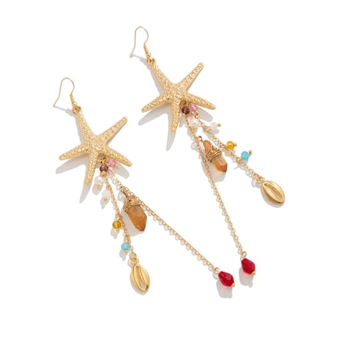 Handgefertigte Ohrringe Accessoire Mit Meeresmotiven Mit Und Quallenmotiven Für Alltägliche Kleidung Und Partys Trendy Accent von Ldabrye