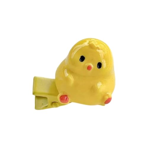 Hübsches Huhn-Cartoon-Haarspangen-Set, schöne Haarspange für kleine Mädchen, Haarspangen, Mädchen-Haarnadeln, 2000er-Jahre-Trend von Ldabrye