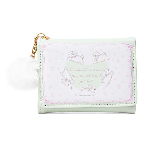 Koreanische Stile Kurze Geldbörse Kartenhalter Triufold Wallet PU Ledermünze Kaninchen Schöne Veränderung Für Tägliche Triufold Schöne PU Leder Wechsel Geldbeutel Kaninchen Kartenkoffer von Ldabrye