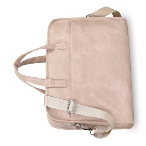 Laptop-Umhängetasche, 35,6 cm (14 Zoll), mehrere Fächer, verstellbarer Schultergurt, Gepäckfreundlich, Arbeitsutensilien, Textur, Computer-Messenger-Tasche, a von Ldabrye