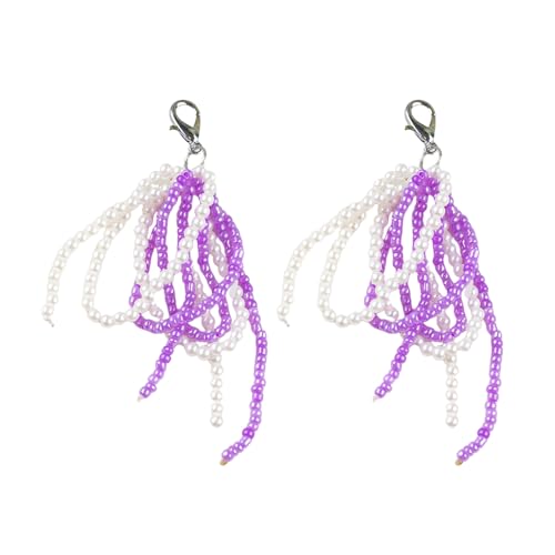 Ldabrye 2pieces Fashion Shoe Dekoration Schöne Bowknot Anhänger Stilvolle Schmuckschuhe Zugriffsbetreuer Für Tägliche Party Farbenfrohe Verzierungen von Ldabrye