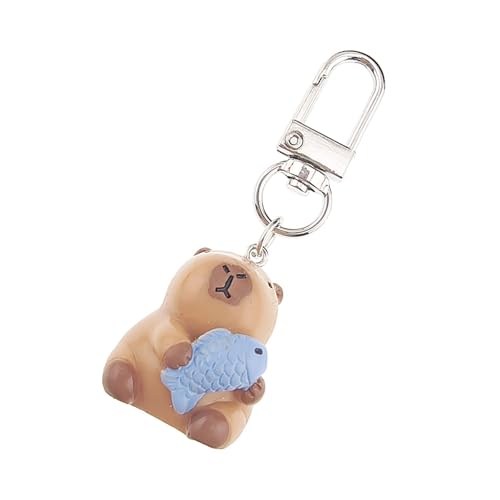 Ldabrye 3D Animal Keyring Schöne Geformte Figur Schlüsselkette Leichtes Und Tragbares Paar Geschenk Für Jungen Mädchen Studenten von Ldabrye