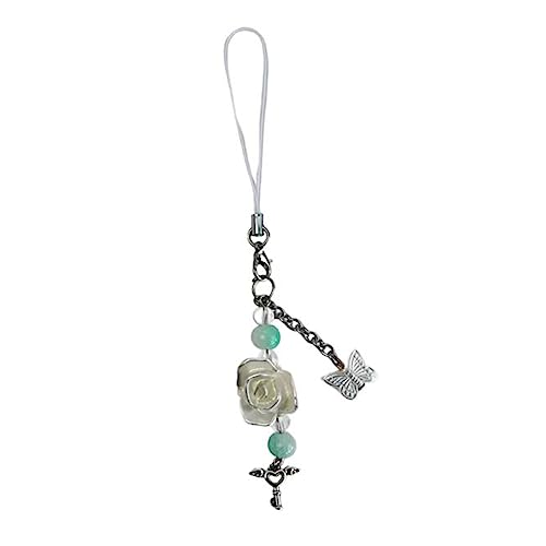 Ldabrye Acryl Telefon Anhänger Schmuck Rucksack Hängende Anhänger Charme Keychain Accessoires Perfekt Für Frauen Mädchen Süßes Telefon Schmuck von Ldabrye