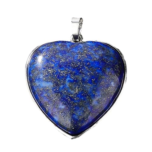 Ldabrye Bunte Lapislazuli-Edelsteine, Tropfen-Halskettenanhänger, leichte Ohrringe, Zubehör für empfindliche Haut, leichte Halskette, Schmuck für Damen, Einheitsgröße, Wie beschrieben, Wie beschrieben von Ldabrye