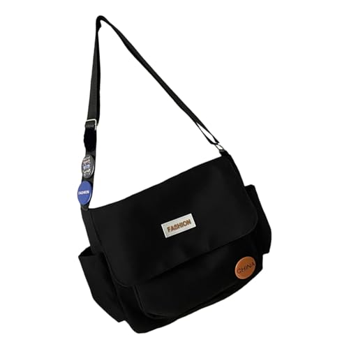 Ldabrye Dauerhafte Nylon Crossbody Tasche Erweiterbare Kompartimente Verstellbarer Schultergurt Für Pendelreisen Und Ergonomische Stütze Ein Verstellbarer Gurtbeutel von Ldabrye
