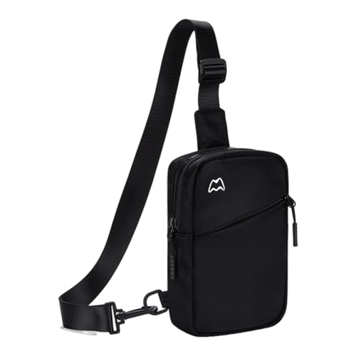 Ldabrye Dynamische Taille Pack Mode Crossbody Bag Mit Verstellbarem Riemen Und Geräumigen Aufbewahrungsabschnitten Für Aktive Männer Frauen Taillenbeutel von Ldabrye