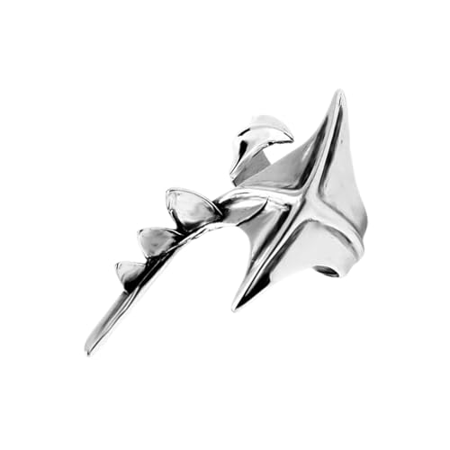 Ldabrye Einzigartige Patpflügelförmige Ringe In Gothic Styles Decoratiion Für Trendige Männer Und Frauen Tragbare Party Schmuckkleidung von Ldabrye
