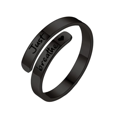 Ldabrye Elegante Fingerringe Partyzubehör Buchstaben Muster Hochzeit von Ldabrye