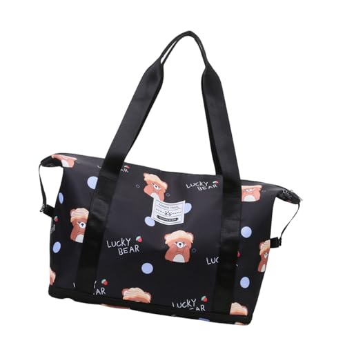 Ldabrye Fitnesstasche Große Kapazität Reisen Erweiterbares Gepäck Fitness Trockener Und Nasse Trennung Über Nacht Wochenende Gepäck Fitness Mit Trockener Und Nasse Trennung von Ldabrye