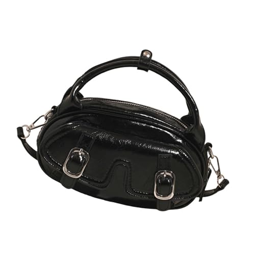 Ldabrye Frauen Bag Pu Leder Schulter Einfache Handtasche Feste Farbe Crossbody Dating Trendy Messenger Für Tägliche Frauen Feste Farbe Schulter Crossbody PU Leder Messenger von Ldabrye