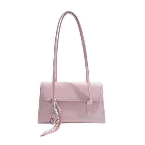 Ldabrye Frauen Umhängetasche Trendy Everyday Einfache Achselhöhle PU Leder Handtasche Retro Achterpendel Für Arbeiten Frauen Schulter Retro Pendeln Einfacher Achselhöhlen Stylish Achselhöhle von Ldabrye