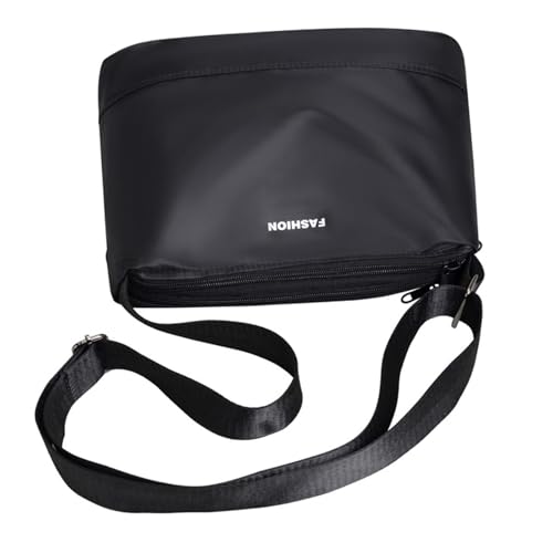 Ldabrye Geräumige Wasserfeste Umhängetasche Weiche Nylon Cross Body Taschen Multi Taschen Organisation Einstellbarer Riemen Praktische Multi Layer Spritzbriefe Cross Body Tasche von Ldabrye