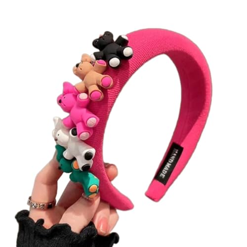 Ldabrye Haarband für Mädchen, Kaninchen, Haarbänder für Fotostudios, auffällige Requisiten für Ostern, Festival, Party, tägliches Tragen, Kopfbedeckung, Haarband, Haarschmuck für Frauen und Mädchen von Ldabrye