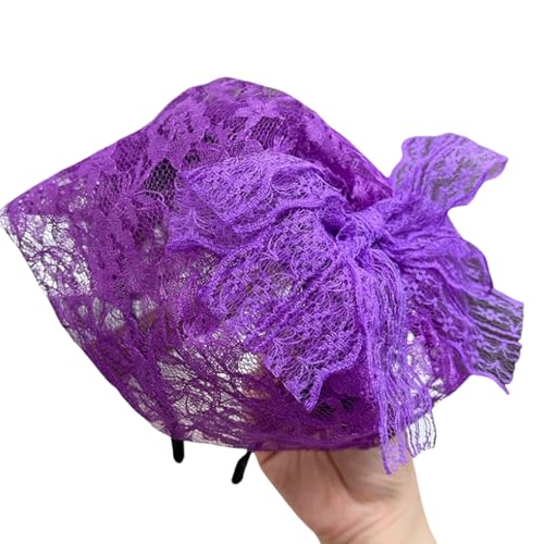Ldabrye Haarreif, Fascinator, Haarschmuck, Kopfschmuck mit Federblume für besondere Anlässe, Haarschmuck für Frauen und Mädchen von Ldabrye