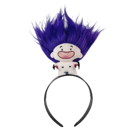 Ldabrye Haarreif für Karneval, Party, Cartoon, gefüllte Puppenform, Haarband für Erwachsene und Kinder, Haarschmuck für Damen und Mädchen von Ldabrye